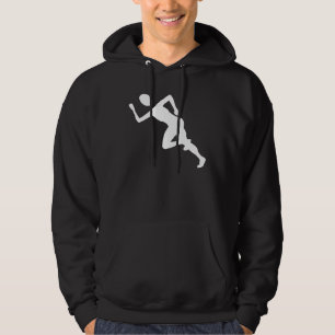 Running - White Hoodie