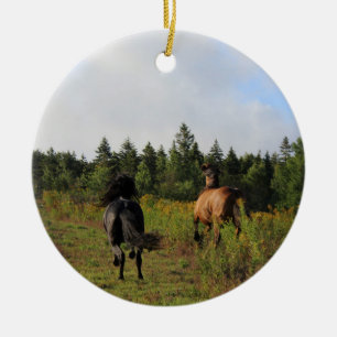 Running Wild Ceramic Tree Decoration