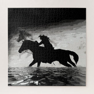 Running with Spirits - Horses Jigsaw Puzzle