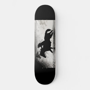 Running with the Spirits - Horses   Skateboard