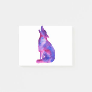 running with the wolves post-it notes
