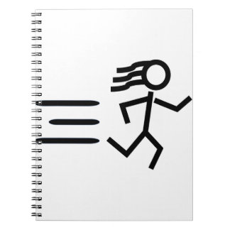 Running Woman Notebook