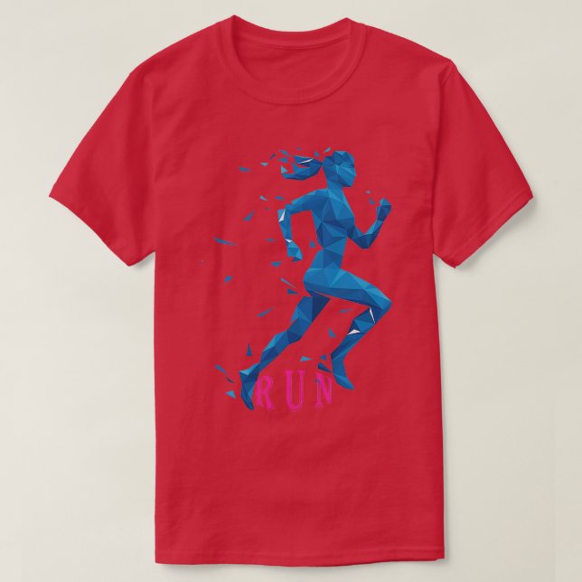 RUNNING women T-Shirt (Design Front)