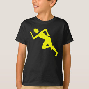Running - Yellow T-Shirt