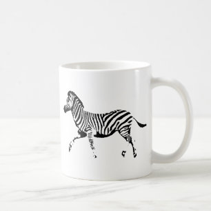 Running Zebra Coffee Mug