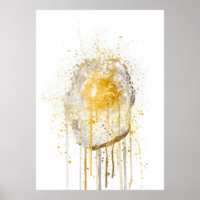 Runny Egg Poster (Front)