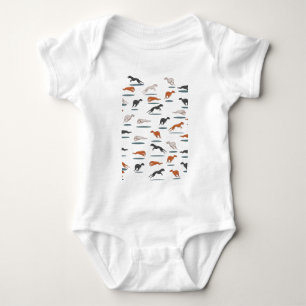 RUNNY GREY HOUND 12000 TRANS BABY BODYSUIT