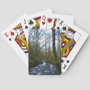 Runoff from Bridal Veil Falls, OR Playing Cards