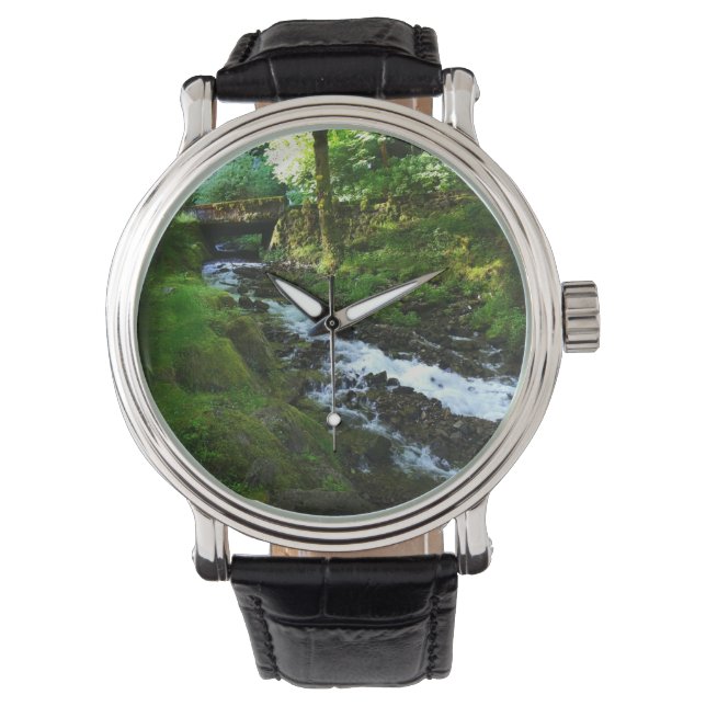 Runoff from Wahkeena Falls, OR Watch (Front)