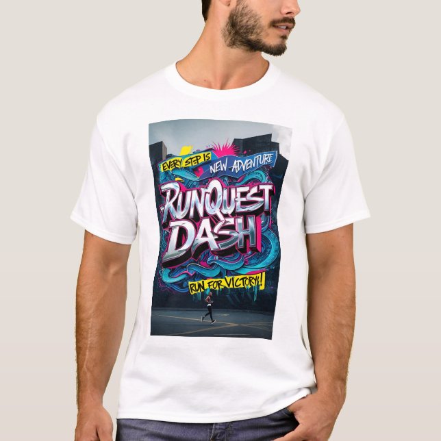 RunQuest Dash Urban Spirit T-Shirt (Front)