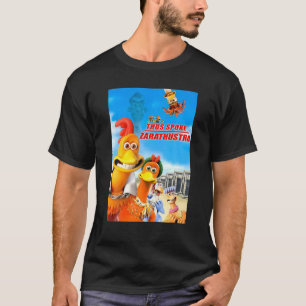 Runs Graphic Arts Chickens Vintage Comedy Animatio T-Shirt