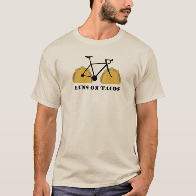 Runs On Tacos T-Shirt (Front)