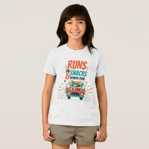 Runs Snacks School Runs Squad Tri-Blend Shirt