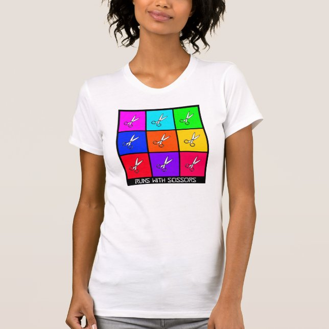 Runs With Scissors T-Shirt (Front)