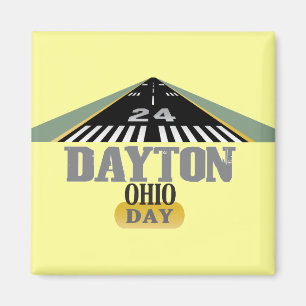 Runway 24 - Dayton Ohio DAY Magnet