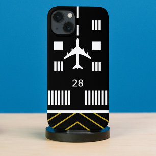 Runway Airport & Aeroplane, Simple Aviation  iPhone 13 Case