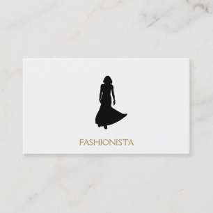Runway Model (Variation) Business Card
