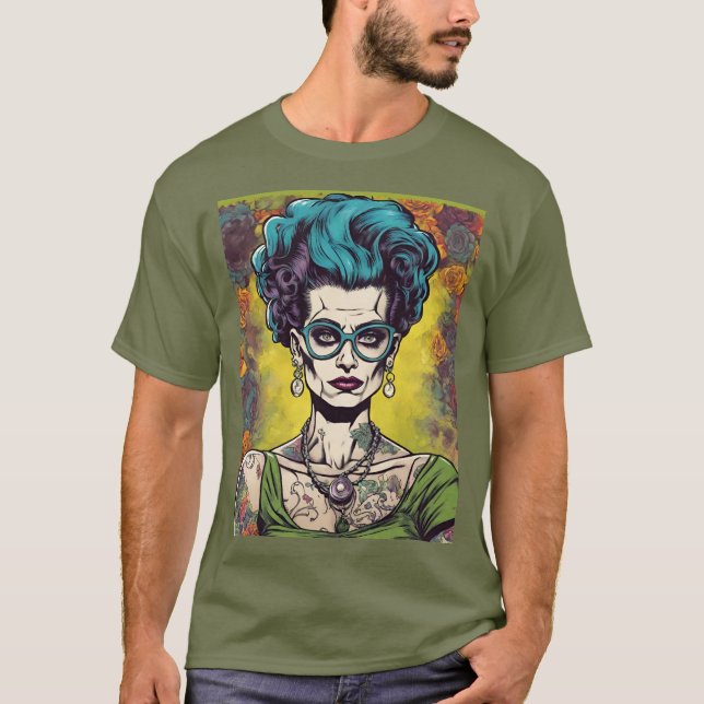 Runway  Mrs Frankenstein  T-Shirt (Front)