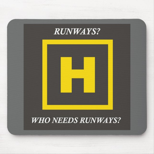 Runways? Mouse Mat (Front)