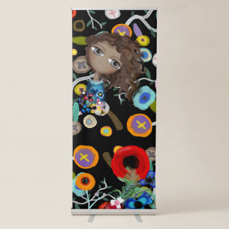 Rupydetequila art retractable banner