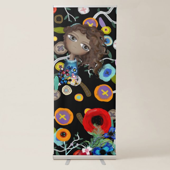 Rupydetequila art retractable banner (Front)