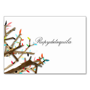 Rupydetequila Limited Edition Table Number