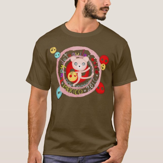 Rupydetequila México buttons weared old Shirt (Front)