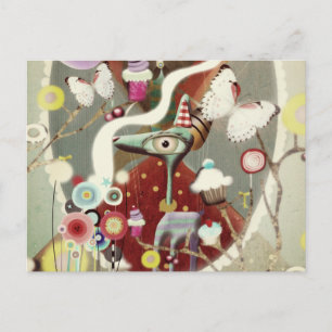 Rupydetequila winter candy  postcard