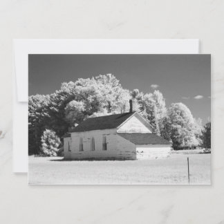 Rural America Theme Infrared Photography Invitation