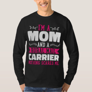 Rural Carriers Mum Mail Postal Worker Postman Moth T-Shirt
