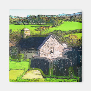RURAL CHURCH MAGNET