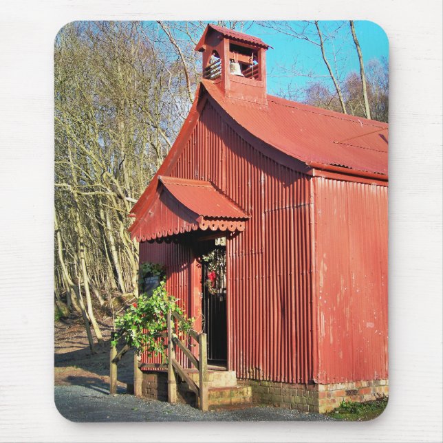 RURAL CHURCH MOUSE MAT (Front)