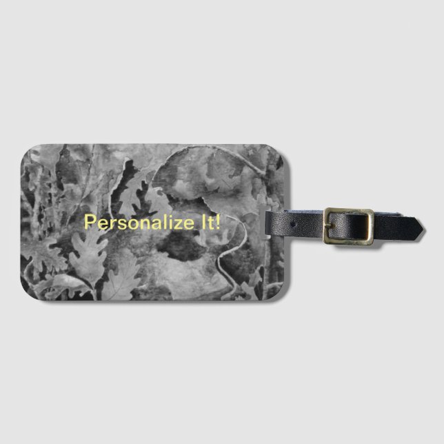 Rural country landscape luggage tag (Front Horizontal)