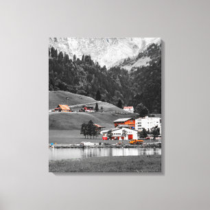 Rural Countryside Landscape Canvas Print