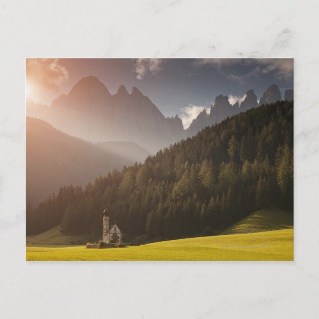 Rural Farmhouse Postcard (Front)