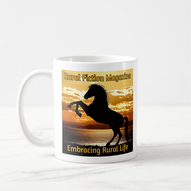 Rural Fiction Magazine Logo 02172025-1 Coffee Mug (Left)