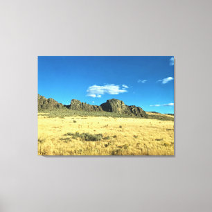 Rural Harney County, Burns, Oregon Canvas Print