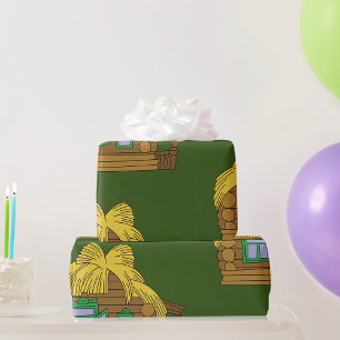 Rural House Wrapping Paper