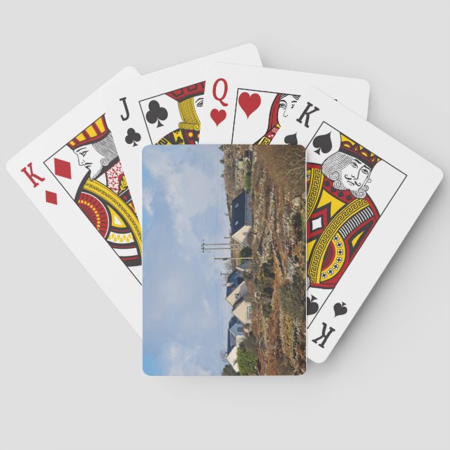 Rural Houses Playing Cards (Back)