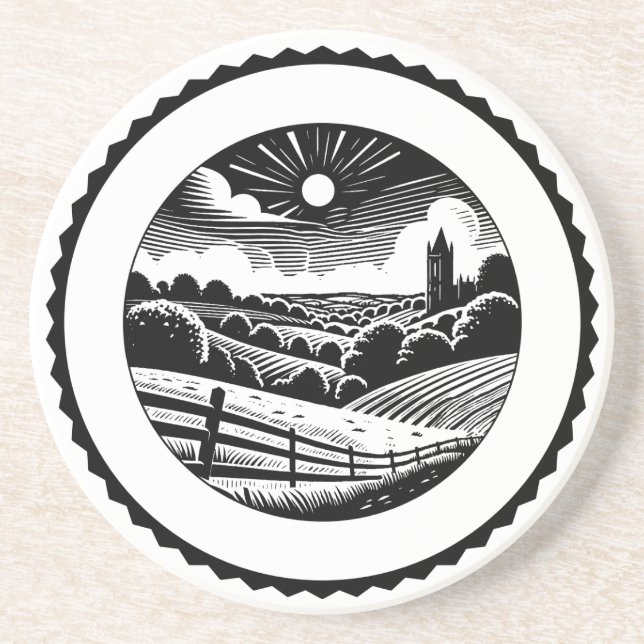 Rural Landscape 02 Coaster (Front)