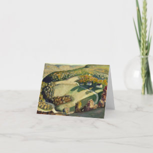 Rural Landscape by Grant Wood Thank You Card