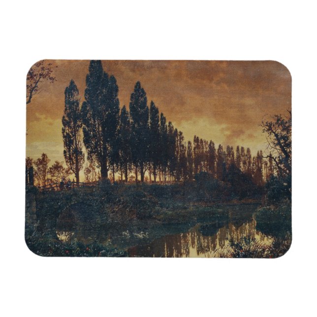 Rural Landscape in Bavaria (Germany) Magnet (Horizontal)