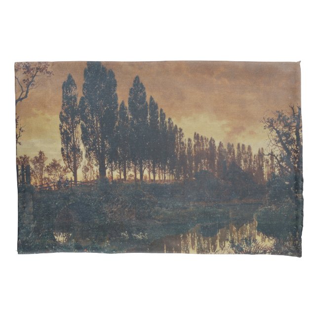 Rural Landscape in Bavaria (Germany) Pillowcase (Front-Left)