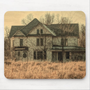 Rural Landscape Rustic Western Country Farmhouse Mouse Mat