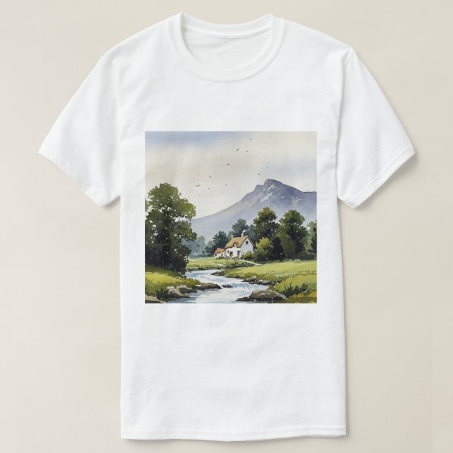 Rural landscape T-Shirt (Design Front)