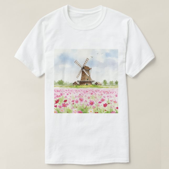 Rural landscape T-Shirt (Design Front)