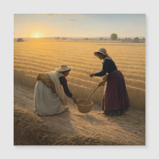 Rural Life: Peasant Women Sowing Seeds
