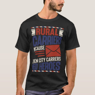 Rural Mail Postal Carrier Post Office T-Shirt