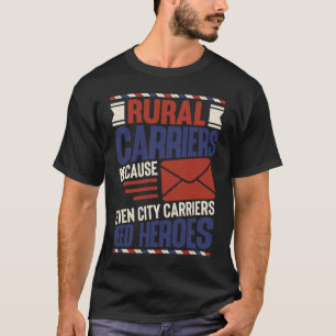 Rural Mail Postal Carrier   Post Office T-Shirt
