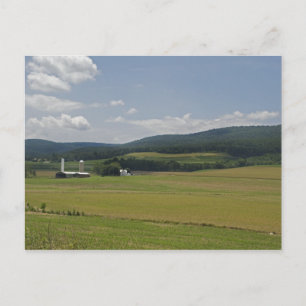 Rural Pennsylvania Farm Postcard
